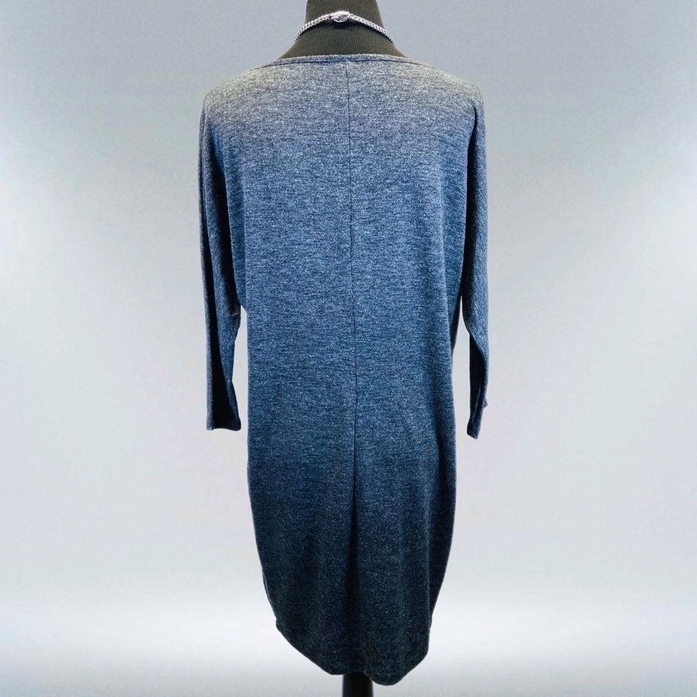 👗 OLD NAVY || Knit V-Necked Shirt Dress- - Picture 5 of 6